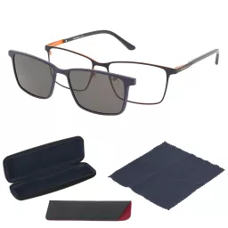 Solano CL10161C Oprawa korekcyjna z nakładką przeciwsłoneczną clip-on antyreflex