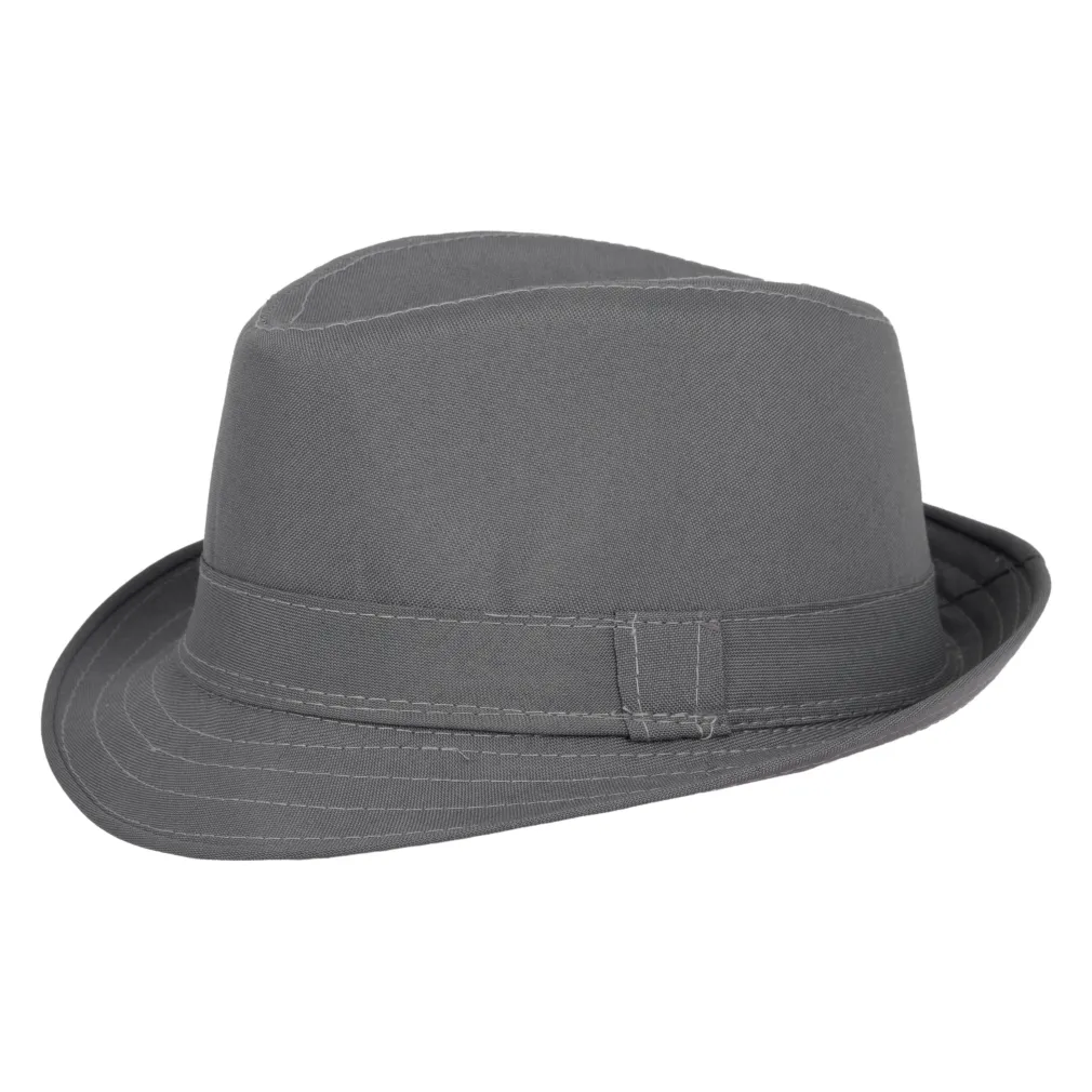 Szary R203H Klasyczny dziecięcy kapelusz Tribly roz.50-52 Polar Fashion