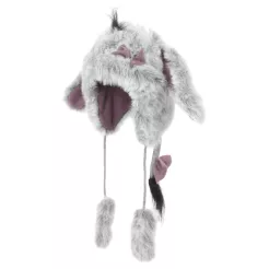 A Warm Winter Hat Animal Donkey 2 Fleece Lining